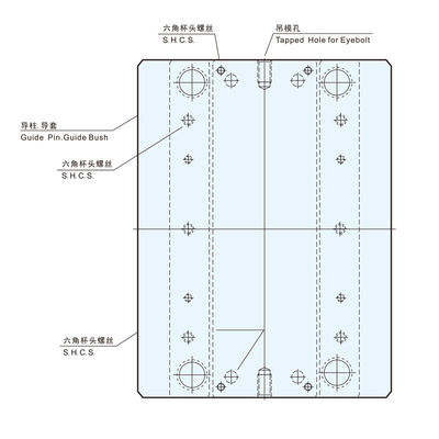 FS136HH H13のデジタル プロダクトのための注文の金型用板材のプラスチック金型用板材
